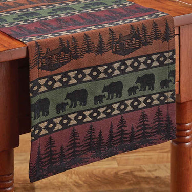 Mountain Bear Table Runner - 36